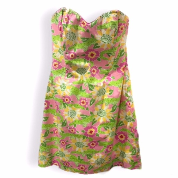 Lilly Pulitzer Dresses & Skirts - Lilly Pulitzer Croc Monsieur Alligator Sundress